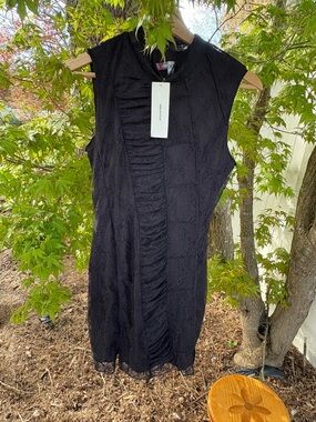 uo river smocked long sleeve mini dress Urban Outfitter River Smocked Long Sleeve Mini Dress Size Small EUC